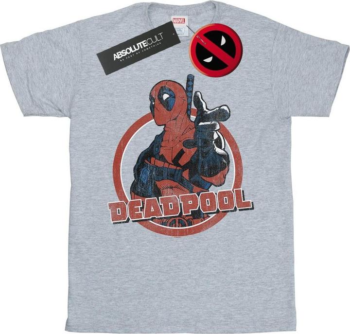 Deadpool Gun Finger TShirt (XXL)
