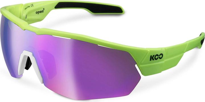 Produktbild KOO Sonnenbrille inkl. 2 Gläser Smoke und Clear (Schwarz, Grau)