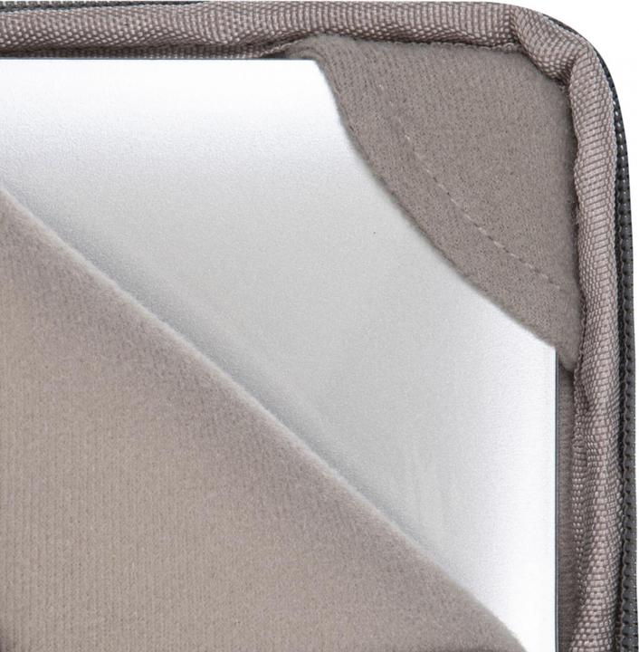 Image du produit Rivacase Housse pour ordinateur portable avec poignées, gris clair (15.60", Universel)