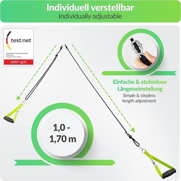 Produktbild BodyCross Schlingentrainer Komplett-Set