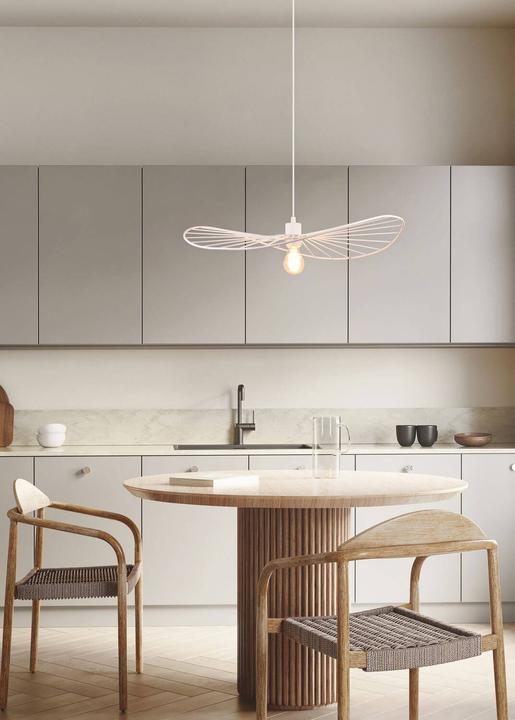 Immagine prodotto Reality Lampada a sospensione Chapeau E27 ⌀60cm bianco opaco (E27)