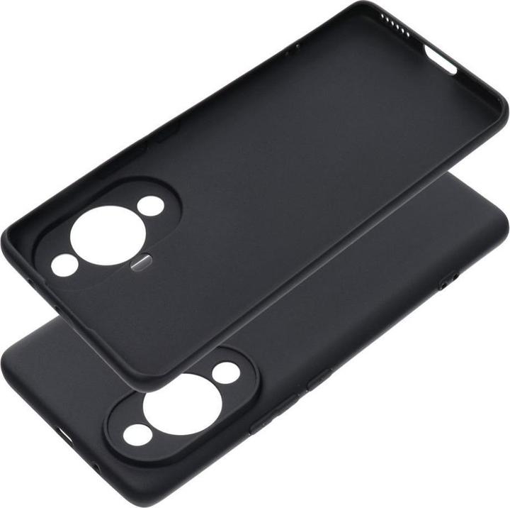 Image du produit OEM Back panel cover MATT case for HUAWEI Nova Y11 PRO black (Huawei Nova 11 Pro)
