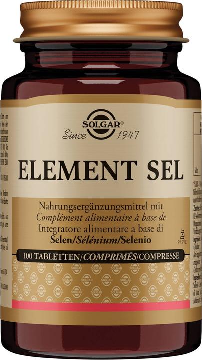 Image du produit Solgar Element Sel comprimés (100 pcs) (100 pièce(s), Cachets, 142 g)
