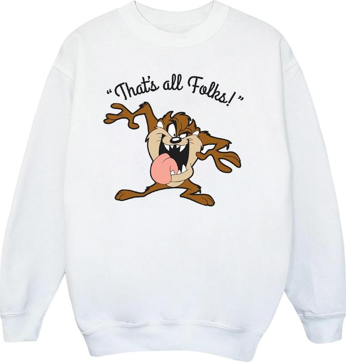 Looney Tunes That's All Folks Sweatshirt Jungen (152, 158)