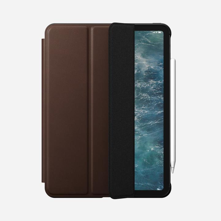 Immagine prodotto Nomad Tablet Book Cover Rugged Folio iPad Pro 11 Brown (iPad Pro 11 2020 (2. Gen))
