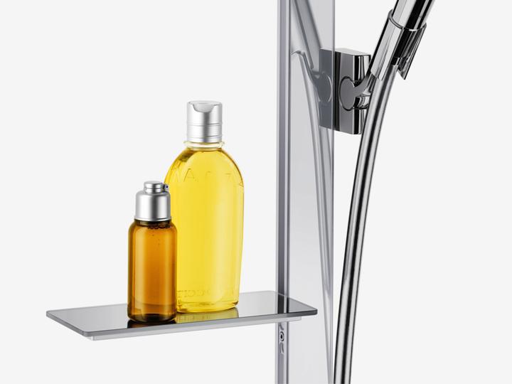 Actual product image hansgrohe HG Br.set RAINDANCE Sel S 120 3jet/Unica 125mm Bsta 90 we/chr 9 l/min EcoSmart