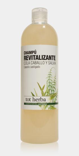 Actual product image Tot Herba CHAMPÚ REVITALIZANTE cola de caballo y salvia 500 ml (500 ml, Liquid shampoo)