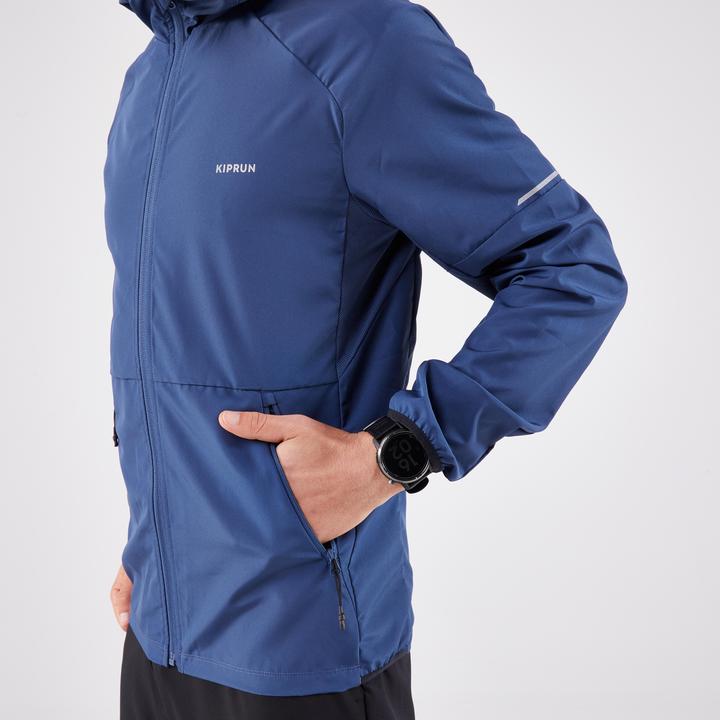 Produktbild Kiprun Laufjacke Trailrunning Herren winddicht - Run 100 blau (M)