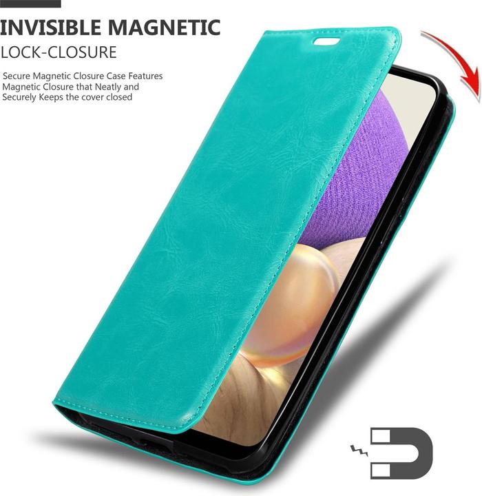 Immagine prodotto Cadorabo Copertina magnetica invisibile del libro (Samsung Galaxy A32 5G)