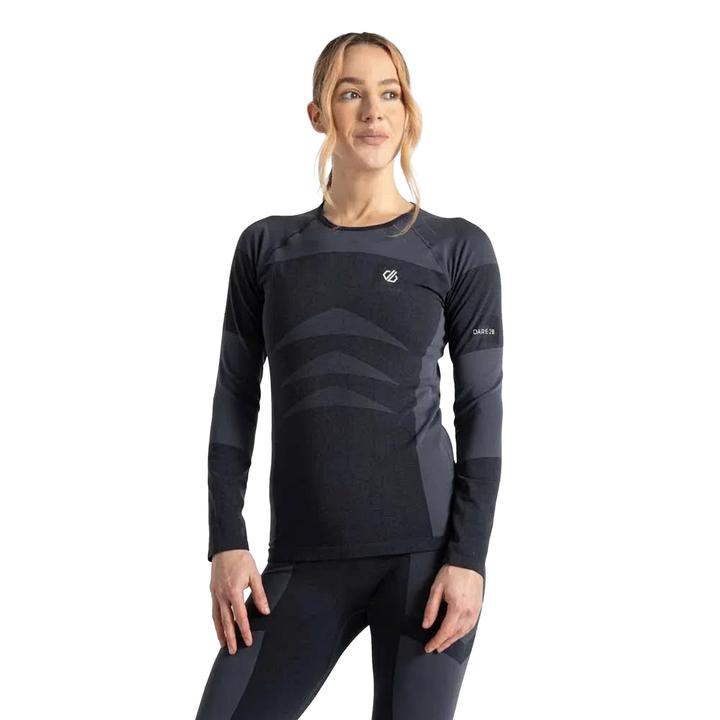 Actual product image Dare2b Womens/Ladies In The Zone II Long-Sleeved Base Layer Top (XS)