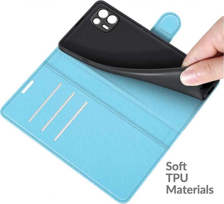 Produktbild Screenguard Motorola Edge 20 Lite Leather Guard Lederhülle (Motorola Edge 20 Lite)