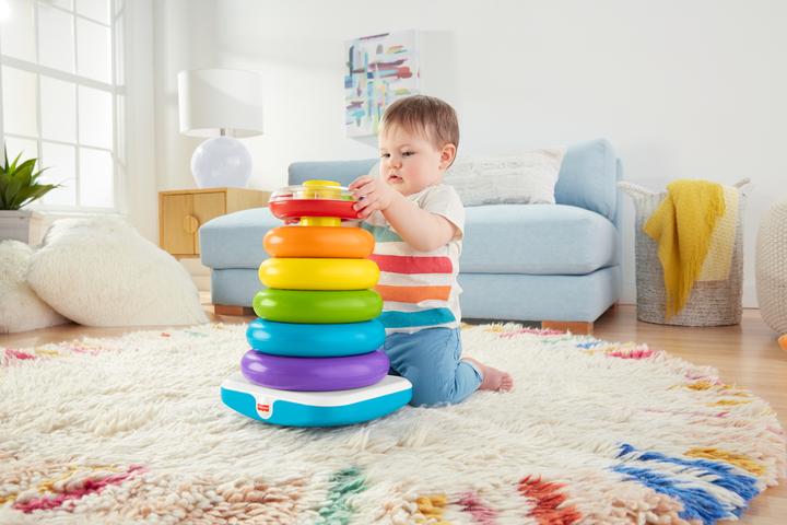 Produktbild Fisher-Price Grosse Farbringpyramide