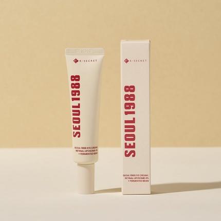 Actual product image K-Secret Ksecret Seoul 1988 Eye Cream with Retinal Liposome 4% and Fermented Bean 30ml (30 ml, Day + Night)