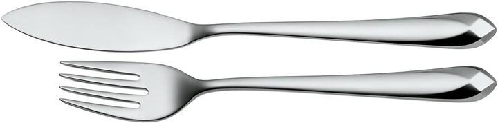 WMF Fischbesteck Fischmesser Fischgabel Fischset Jette 12tlg Edelstahl poliert (12 Stück, Besteck Set)