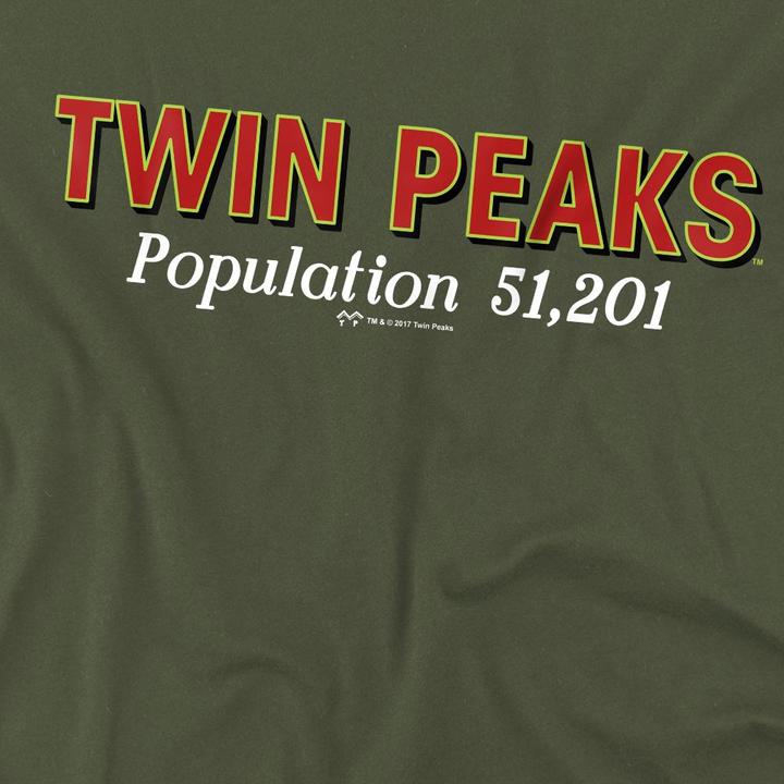Immagine prodotto Twin Peaks Population Maglietta Uomo (XL)