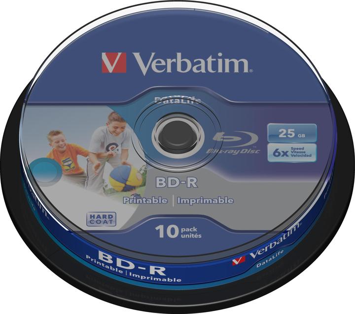 Actual product image Verbatim Bd-R (10 x)