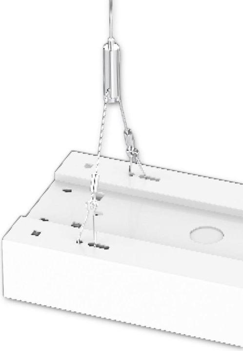 Image du produit Isoled Suspension par câble avec double pince antidérapante pour lampe à champ long, 20-160cm, 1 paire
