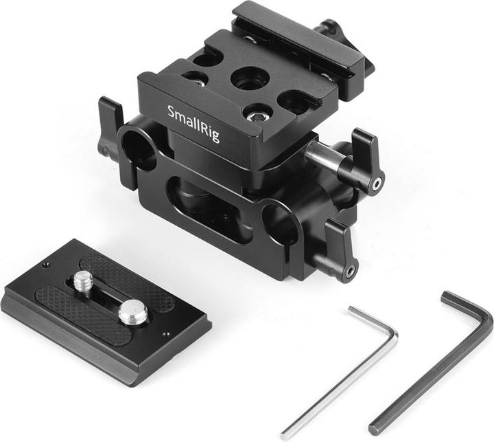 Actual product image SmallRig 2272 Universal 15mm Rail Support System Baseplate