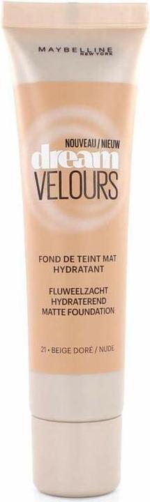 Actual product image Maybelline New York Dream Velvet Matte Foundation 30ml 48 Sunny Beige (48 Sunny beige)