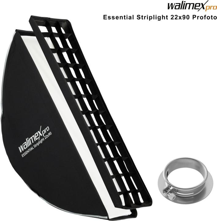 Actual product image Walimex pro Essential Striplight 22x90 Profoto (Soft boxes)