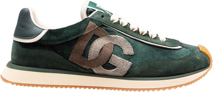 Dolce & Gabbana sneakers cushion in mixed materials color green