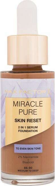 Actual product image Max Factor Miracle Pure Skin Reset 2in1 Serum Foundation - Makeup 30 ml 85-90 Medium To Deep (85-90 Medium To Deep)