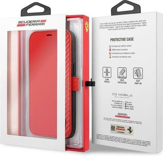 Produktbild Ferrari FESAXFLBKP13SRE iPhone 13 mini 5.4 quot red (Apple iPhone 13 mini)