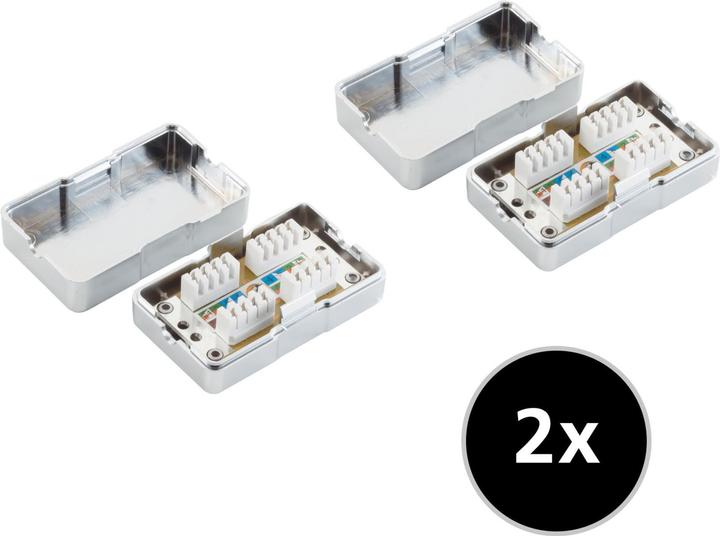 Actual product image Shiverpeaks S/CONN maximum connectivity network extension 2-piece SET (Cable connection box)