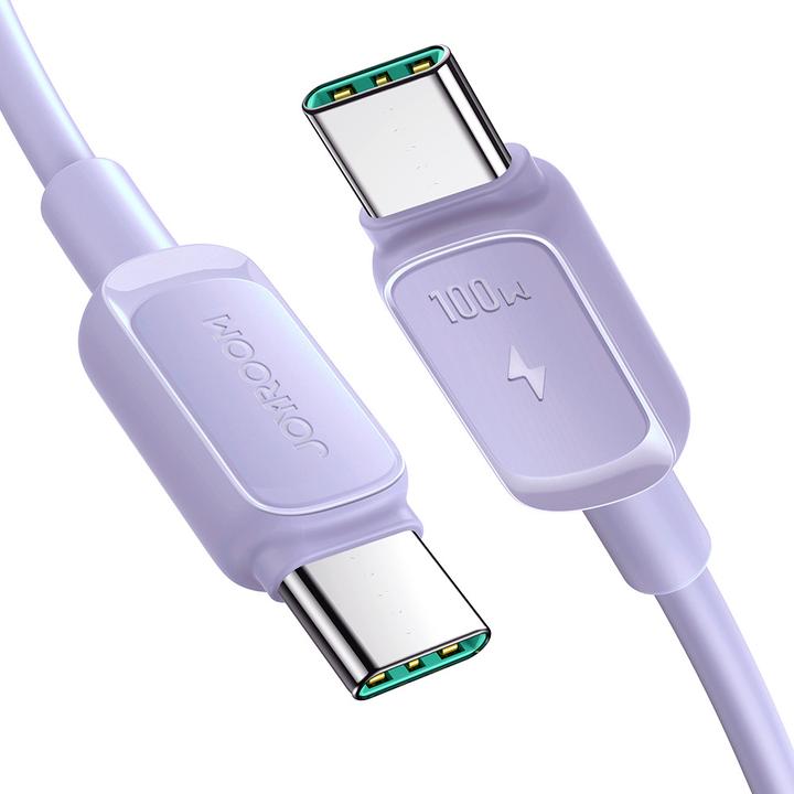 Produktbild Joyroom Color Series USB-C - USB-C Cable 100W, 1.2m - Purple (1.20 m, USB 3.0, 100 W)