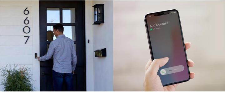 Produktbild Arlo Essential Video-Türklingel & Chime 2 Türgong (WLAN)