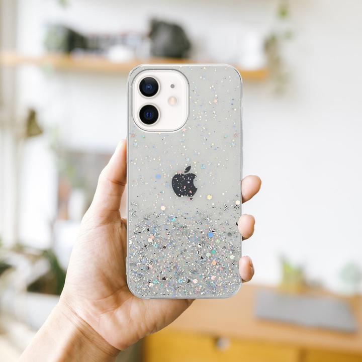 Image du produit Cadorabo Coque TPU funkelnder Glitter (Apple iPhone 12 mini)