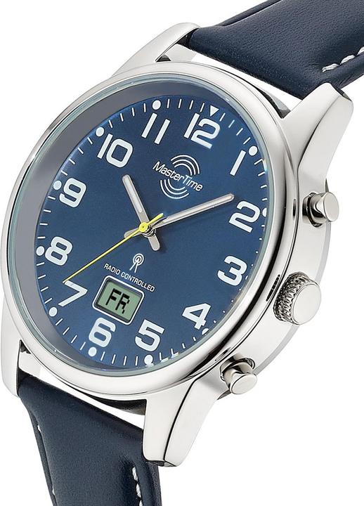Produktbild Master Time MTGA-10815-31L Funkuhr Herrenuhr 41mm 3ATM (Funkuhr, 41 mm)