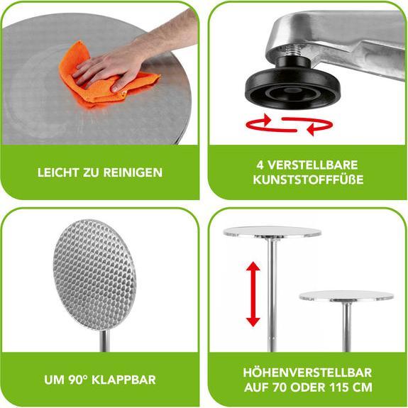 Produktbild Maxxmee Bartisch (Ø 60 x 115 cm)