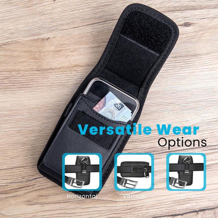 Actual product image Cadorabo Case for Huawei ASCEND P7 with belt clip (Huawei Ascend P7)