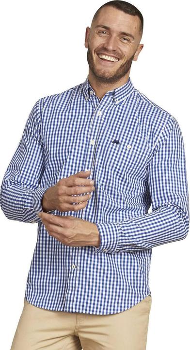 Immagine prodotto Raging Bull Camicia Classico Percalle, a Quadretti Manica Lunga Uomo (XXL)