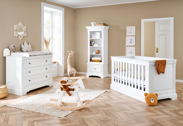 Pinolino Set économique Emilia (Lit de bébé, Unité de changement)
