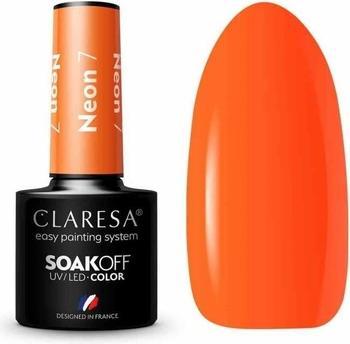 Claresa Soak Off Uv/Led Neon Gel Polish 7 5G (LED, Neon UV)