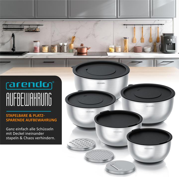 Actual product image Arendo Salad bowl set (26 cm, 5 l, 5 x)