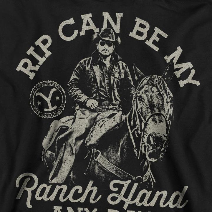 Immagine prodotto Yellowstone Rip Can Be My Ranch Hand Felpa Adulto Unisex (L)