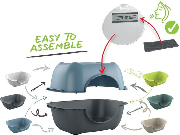 Actual product image Rotho Bella (Cat litter box closed)