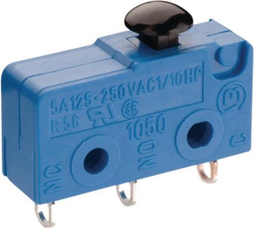 Image du produit Marquardt Microrupteur, 1050, 5A, 1 inverseur, 1.5N, poussoir à capuchon