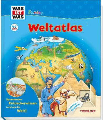 Productafbeelding Tessloff WAS IST WAS Junior Weltatlas für Kinder (Duits, Christina Brown, 2017)