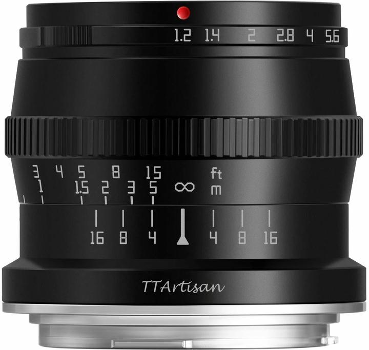 Image du produit TTArtisan 50mm f1.2 pour monture Fuji FX (APS-C) (Fujifilm X, APS-C / DX)