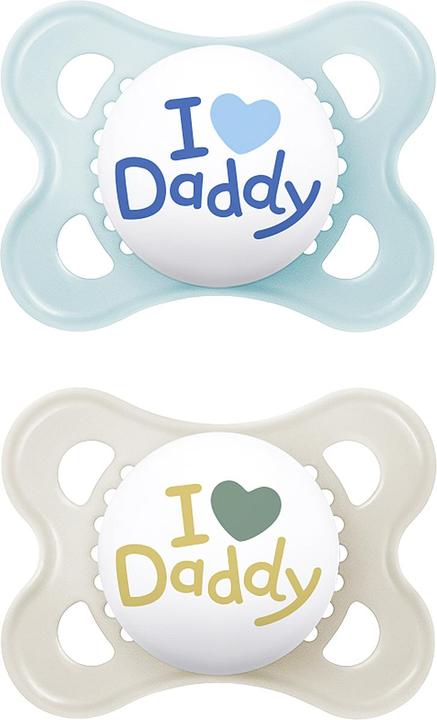 Produktbild MAM I love Daddy (2 x, bis 6 Monate)