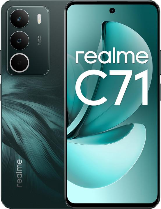 Produktbild realme C71 (256 GB, Forest Owl, 6.67")