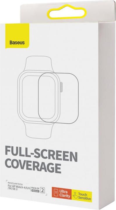 Produktbild Baseus 40mm Protective Film for AP Watch 4/5/6/SE/SE 2, Clear
