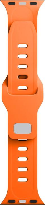 Produktbild 3MK Silicone Watch Strap pomarańczowy/ orange dla Apple Watch 42/44/45/49mm (Silikon, Edelstahl)