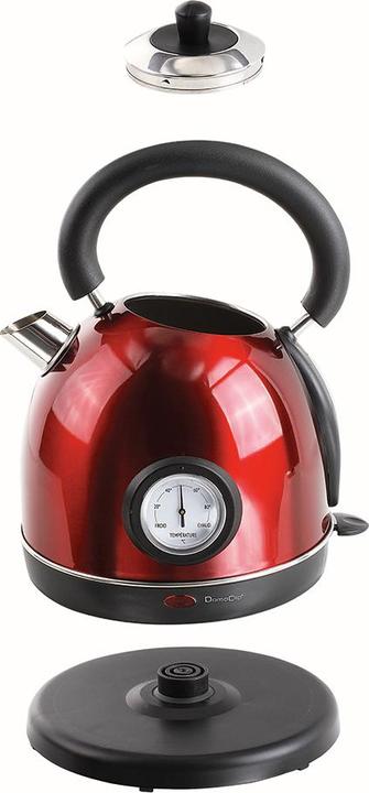 Produktbild Livoo Retro-Wasserkocher mit Thermometer (1.80 l)