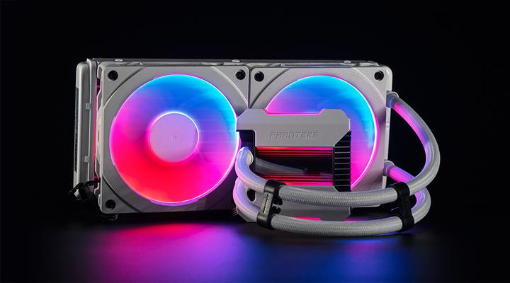 Actual product image Phanteks Glacier One 240 MPH