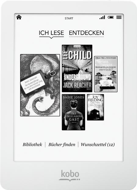 Produktbild Kobo Glo (6", 2 GB)